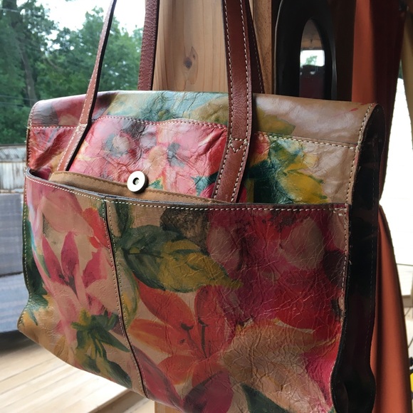PATRICIA NASH FLORAL LEATHER PURSE - Picture 4 of 13